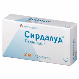 Купить  Сирдалуд таб 2мг №30