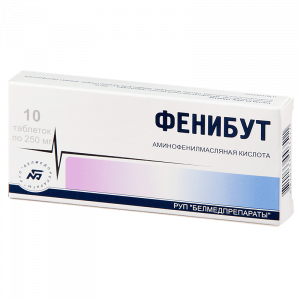 Купить  Фенибут таблетки 250мг №10