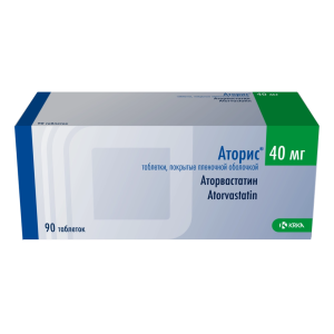 Аторис таб ппо 40мг №90