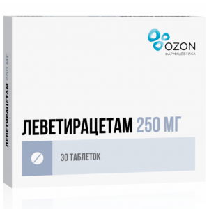 Купить  Леветирацетам таб ппо 250мг №30