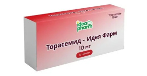 Купить  Торасемид-Идея Фарм таб 10мг №30