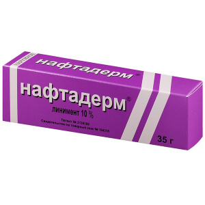Купить  Нафтадерм линимент 10% 35г