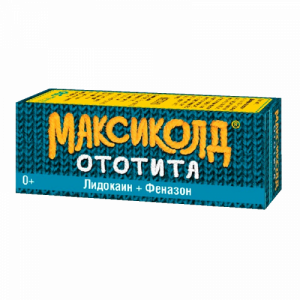 Купить  Максиколд Ототита капли ушн 1%/4% 15мл