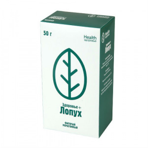 Купить  Здоровье+ Лопух мочегонный фиточай пач 50г