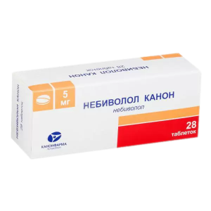 Купить  Небиволол Канон таб 5мг №28