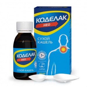 Купить  Коделак Нео сироп 1,5мг/мл 100мл