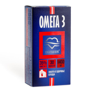 Купить  Омега-3  капс 1400мг №30