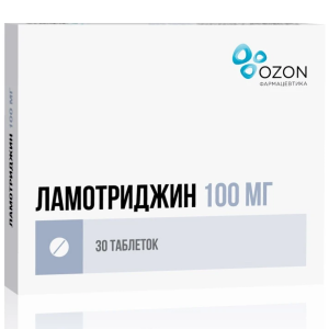 Купить  Ламотриджин таб 100мг №30