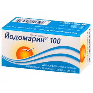 Купить  Йодомарин 100 мкг 100 шт таблетки