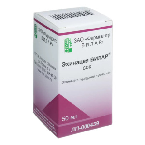 Купить  Сок Эхинацея фл 50мл