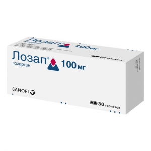 Купить  Лозап таб ппо 100мг №30