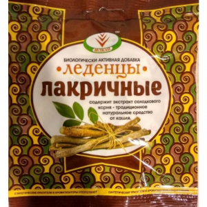Купить  Лакричные леденцы от кашля 50г
