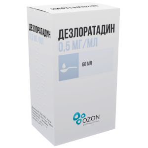 Купить  Дезлоратадин сироп 0,5мг/мл 60мл