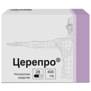 Купить  Церепро капсулы 400мг №28