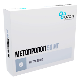 Купить  Метопролол таб 50мг №60