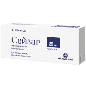 Купить  Сейзар таблетки 25мг №30