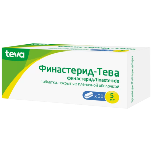 Финастерид-Тева таб ппо 5мг №30