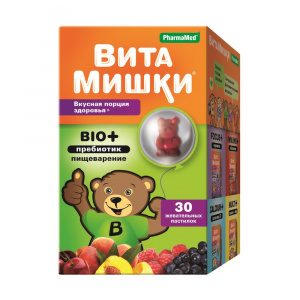 Купить  ВитаМишки Био + пастилки жев №30