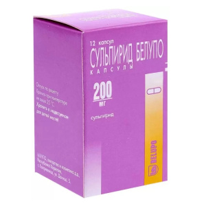 Купить  Сульпирид-Белупо капс 200мг №12