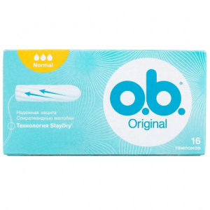 Купить  o.b. Original 16 шт тампоны нормал