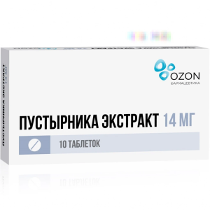 Купить  Пустырник Экстракт таблетки 14мг №10