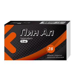 Купить  Пин Ап таб ппо 5мг №28