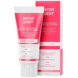 Купить  Waterdent гель 60г антибакт д/чистки языка