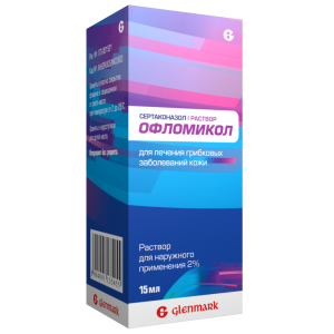 Купить  Офломикол р-р д/наруж примен 2% 15мл