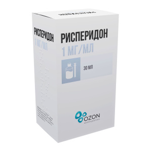 Купить  Рисперидон раствор 1мг/1мл 30мл
