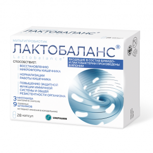 Купить  Лактобаланс капс 378мг №28