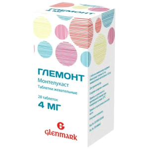 Купить  Глемонт таблетки жев 4мг №28