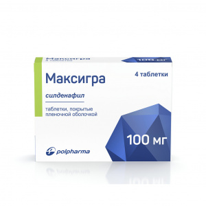 Купить  Максигра таблетки 100мг №4