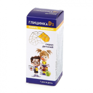 Купить  Глицинка D3 сироп д/детей фл 100мл
