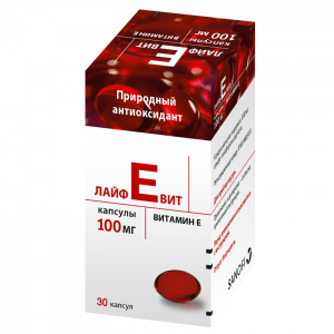 Купить  Лайфевит капсулы 100мг №30