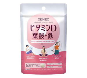 Купить  Orihiro Витамин Д Плюс 120 шт таблетки