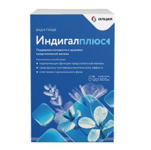 Купить  Индигал Плюс 400 мг 120 шт капсулы 