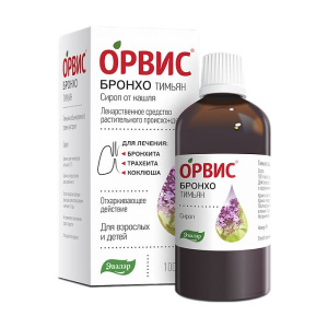 Купить  Орвис Бронхо 100 мл сироп тимьян