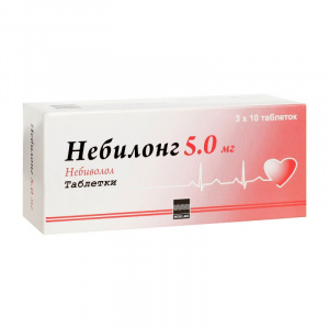 Купить  Небилонг таблетки 5мг №30
