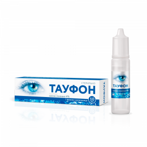 Купить  Тауфон капли глазн 4% 10мл
