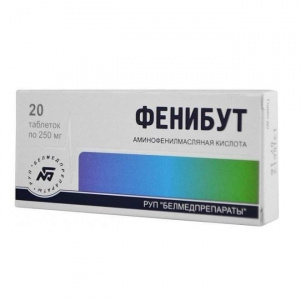 Купить  Фенибут таблетки 250мг №20