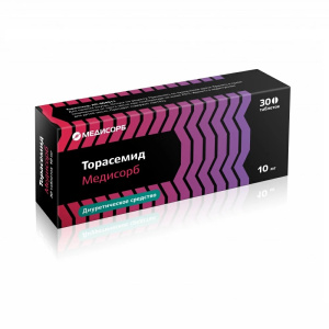 Купить  Торасемид Медисорб таб 10мг №30