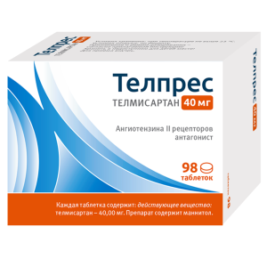 Телпрес таб 40мг №98