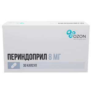 Купить  Периндоприл 8 мг 30 шт капсулы