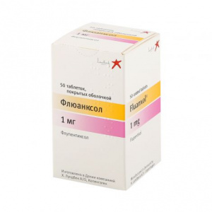 Купить  Флюанксол таб по 1мг №50