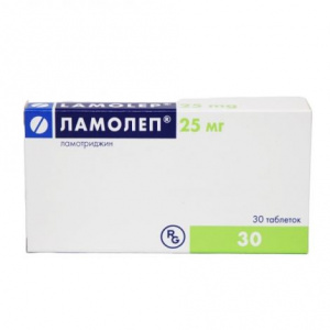 Купить  Ламолеп таблетки 25мг №30