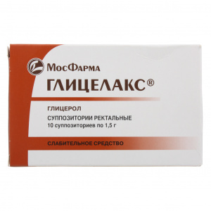 Купить  Глицелакс суппозитории рект 1,5г №10