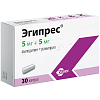 Купить Эгипрес капсулы 5мг+5мг №30