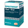 Купить Престилол таб ппо 10мг+10мг №30