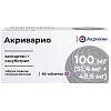 Купить Акриварио 100 мг 60 шт таблетки покрытые пленочной оболочкой