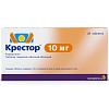 Купить Крестор таб ппо 10мг №28